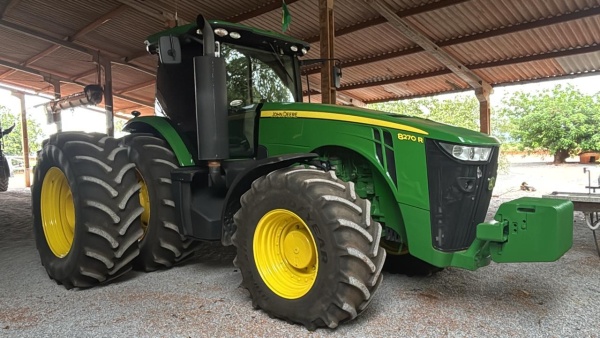 Trator John Deere 8270R ano 2019 - 8270R - Máquinas Agrícolas