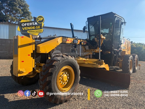 Motoniveladora Caterpillar 120 ano 2019