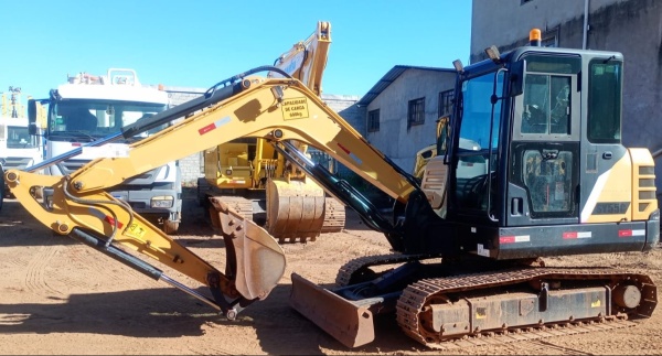 Mini Escavadeira SANY SY55 C ano 2022