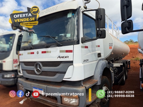 Caminhão Mercedes Benz AXOR 3131 6X4 ano 2019 - AXOR 3131 6X4 - Caminhões e Carretas