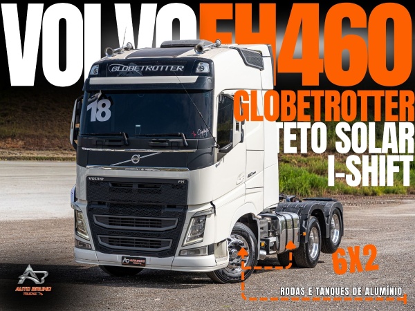 Caminhão Volvo FH 460 6x2 ano 2018
