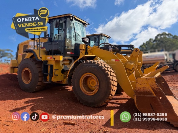 Pá Carregadeira Caterpillar 950L ano 2021 - 950L - Máquinas de Linha Amarela