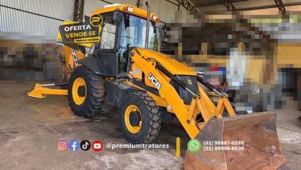Retroescavadeira JCB 3C ano 2012 - 3C - Máquinas de Linha Amarela