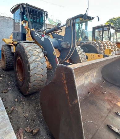 Pá Carregadeira John Deere 524K ano 2016