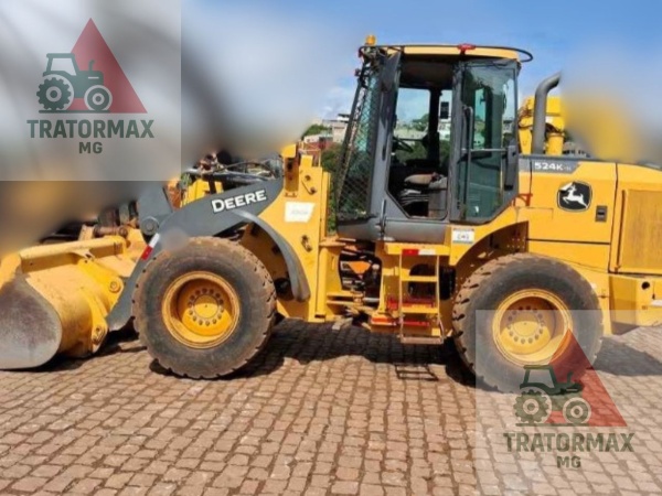 Pá Carregadeira John Deere 524K ano 2021 - 524K - Máquinas de Linha Amarela