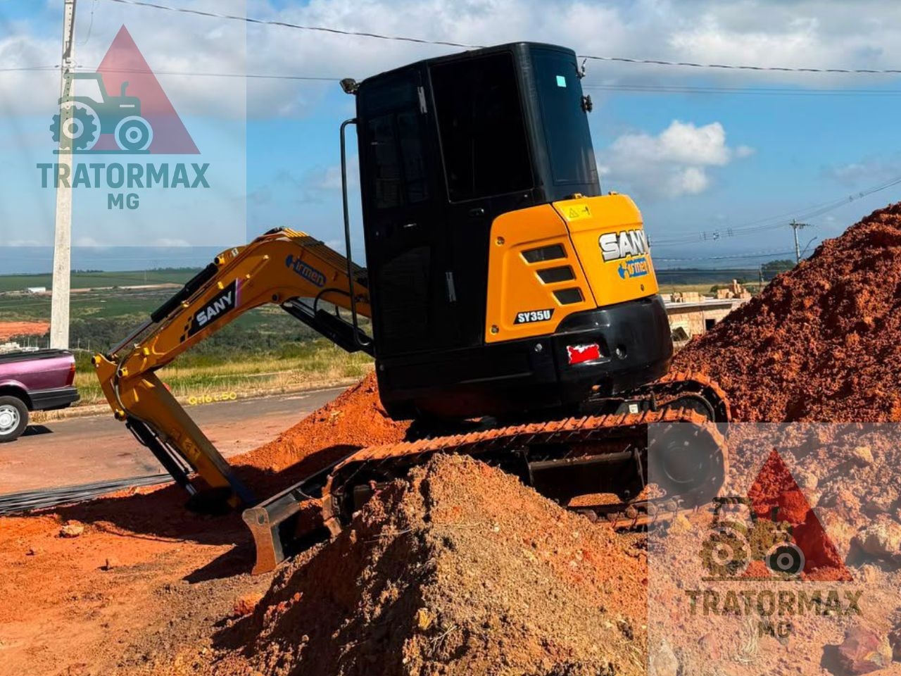 Mini Escavadeira SANY SY35 U