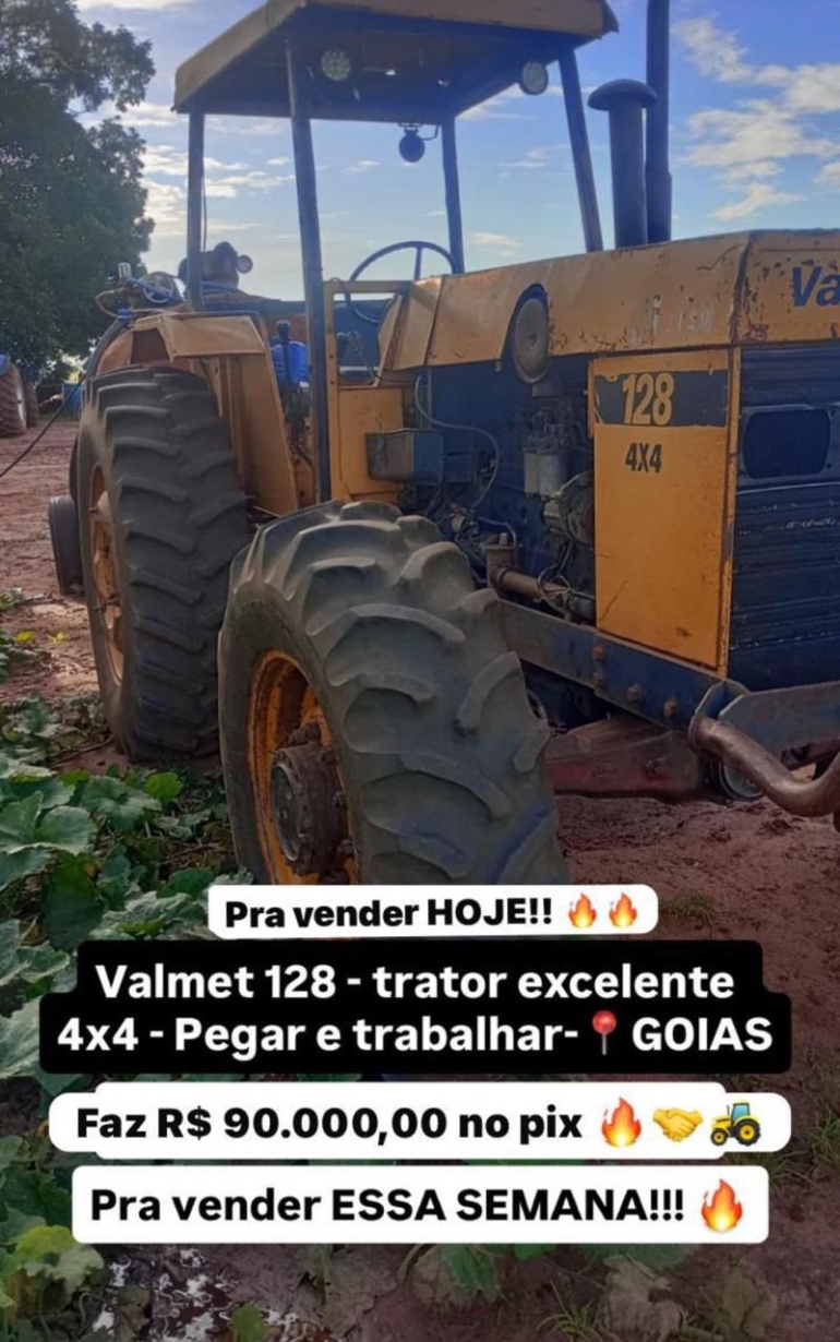 Trator Valtra 1280 ano 2012