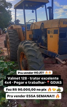 Trator Valtra 1280 ano 2012