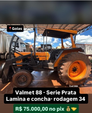 Trator Valmet 88 ano 2002 - 88 - Máquinas Agrícolas