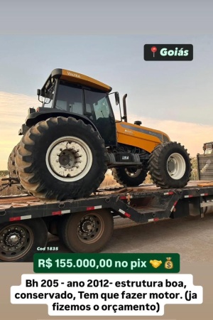 Trator Valtra BH 205