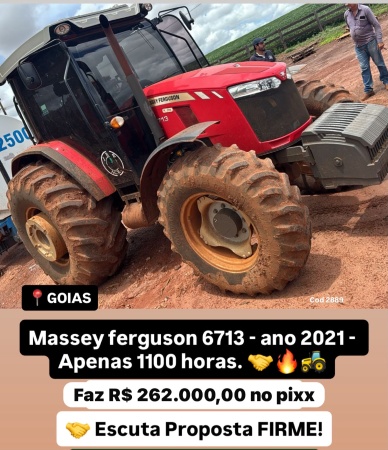 Trator Massey Ferguson MF 6713
