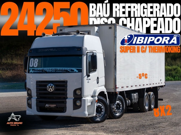 Caminhão Volkswagen 24250 8x2 ano 2008