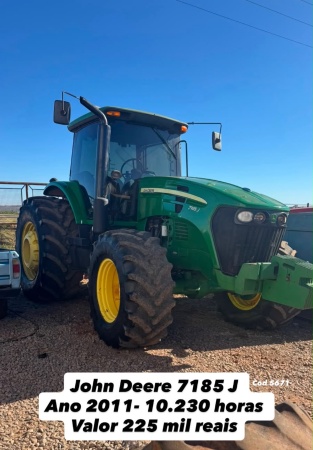 Trator John Deere 7185 J ano 2011