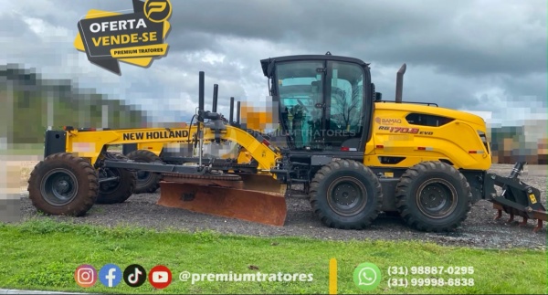 Motoniveladora New Holland RG170.B EVO ano 2024
