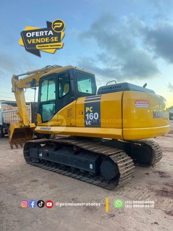 Escavadeira Komatsu PC160 ano 2007