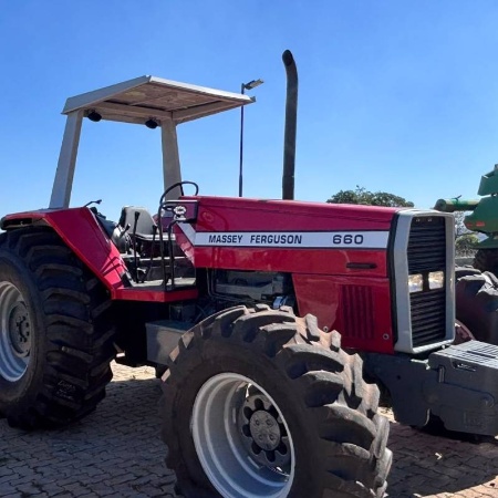 Trator Massey Ferguson MF 660 ano 1994