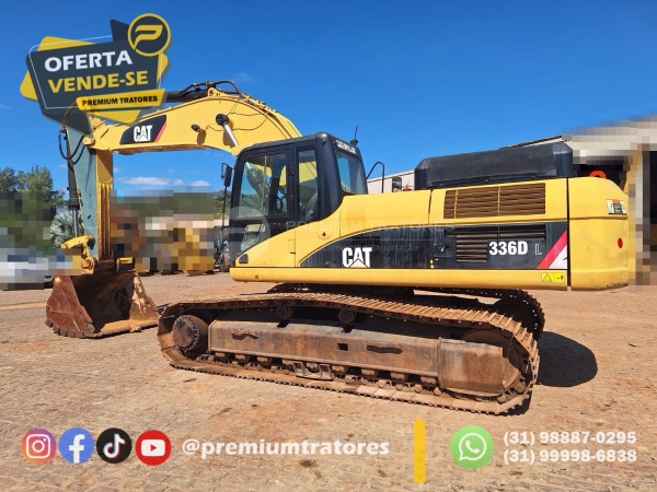 Escavadeira Caterpillar 336DL ano 2010