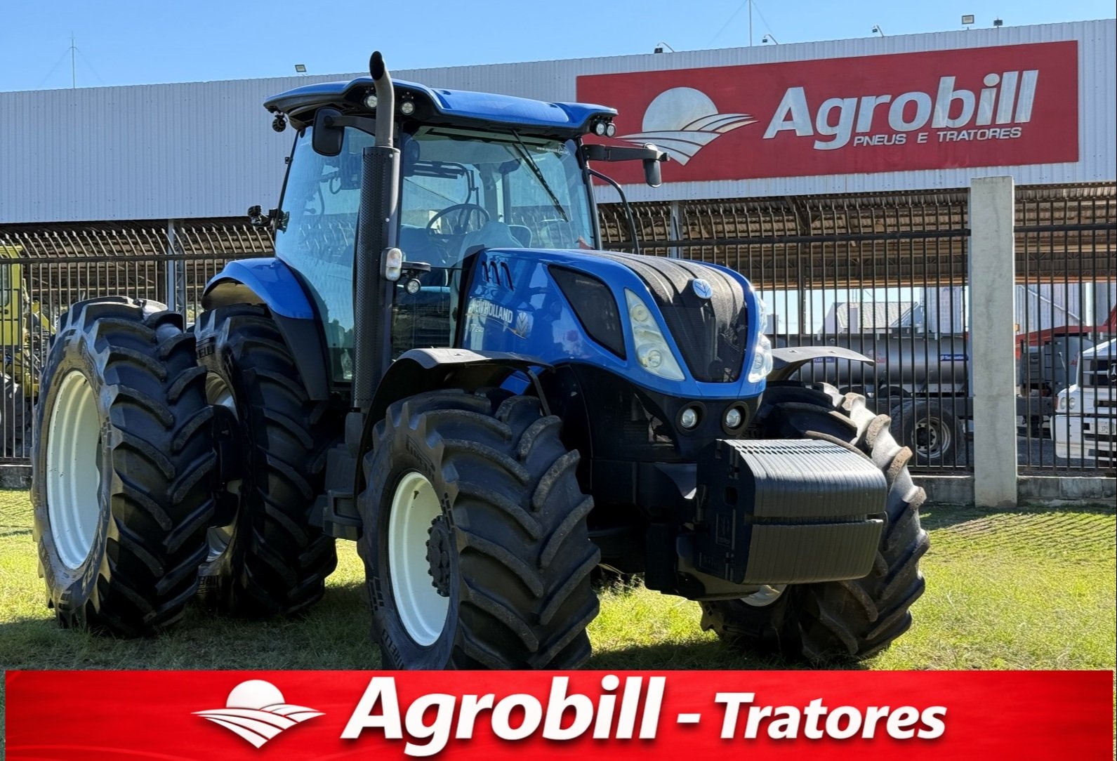 Trator New Holland T7.240 ano 2022