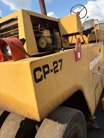 Rolo Compactador Dynapac CP27 ano 1987 - CP27 - Pavimentação e Infraestrutura