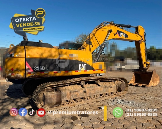 Escavadeira Caterpillar 336 ano 2013 - 336 - Máquinas de Linha Amarela