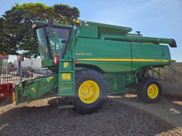 Colheitadeira John Deere 9470 STS ano 2010 - 9470 STS - Máquinas Agrícolas