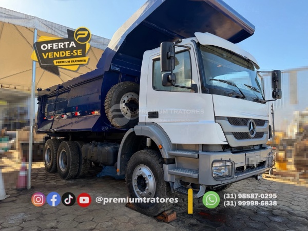 Caminhão Mercedes Benz AXOR 3131 6X4 ano 2014 - AXOR 3131 6X4 - Caminhões e Carretas