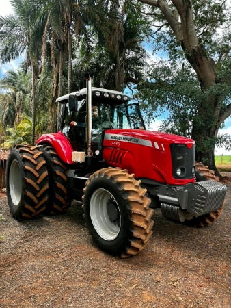 Trator Massey Ferguson MF 7415 ano 2017 - MF 7415 - Máquinas Agrícolas