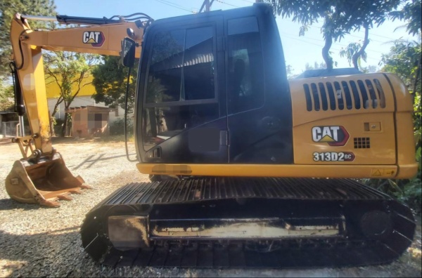 Escavadeira Caterpillar 313D2GC ano 2022 - 313D2GC - Máquinas de Linha Amarela