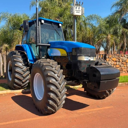 Trator New Holland TM 7040 ano 2011 - TM 7040 - Máquinas Agrícolas