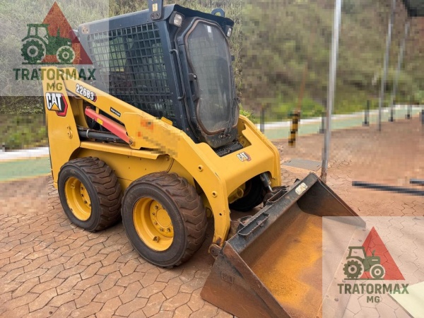Mini Carregadeira Caterpillar 226B3 ano 2020 - 226B3 - Máquinas de Linha Amarela