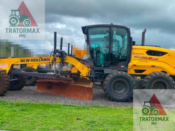 Motoniveladora New Holland RG170.B EVO ano 2024 - RG170.B EVO - Máquinas de Linha Amarela