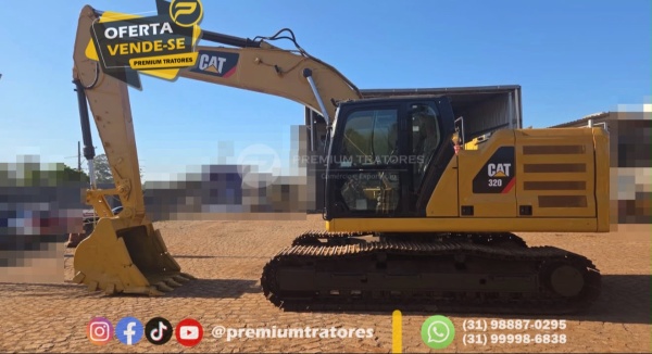 Escavadeira Caterpillar 320 ano 2019 - 320 - Máquinas de Linha Amarela