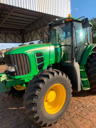 Trator John Deere 6190J ano 2019 - 6190J - Máquinas Agrícolas