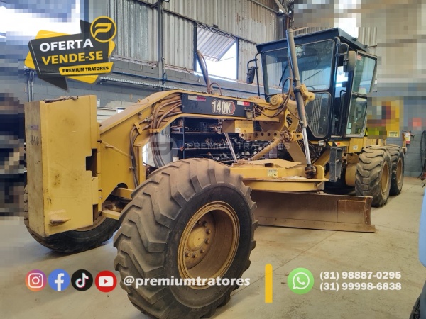 Motoniveladora Caterpillar 140 K ano 2019 - 140 K - Máquinas de Linha Amarela