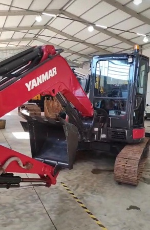 Mini Escavadeira Yanmar VIO55 ano 2022