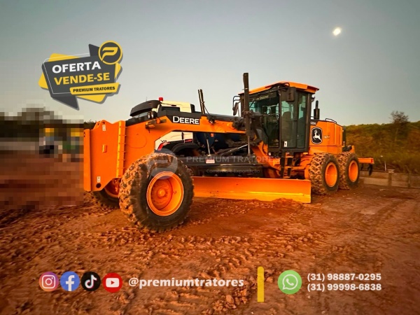 Motoniveladora John Deere 620G ano 2022 - 620G - Máquinas de Linha Amarela
