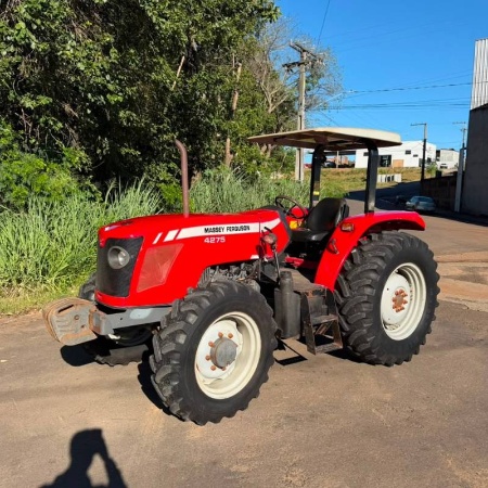 Trator Massey Ferguson MF 4275 ano 2012 - MF 4275 - Máquinas Agrícolas