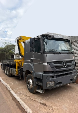 Caminhão Mercedes Benz AXOR 3344 S 6X4 2P DIESEL ano 2018 - AXOR 3344 S 6X4 2P DIESEL - Caminhões e Carretas
