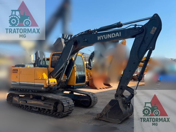 Escavadeira Hyundai R150LC-9 ano 2022 - R150LC-9 - Máquinas de Linha Amarela