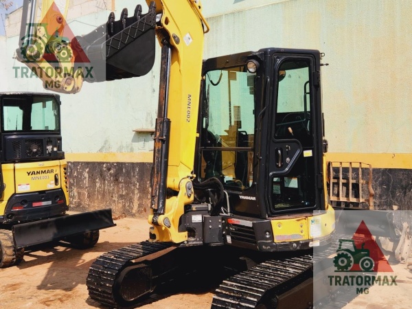 Mini Escavadeira Yanmar VIO55 ano 2020 - VIO55 - Máquinas de Linha Amarela