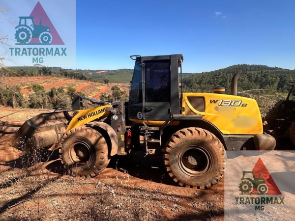 Pá Carregadeira New Holland W130 ano 2022 - W130 - Máquinas de Linha Amarela