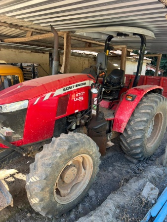Trator Massey Ferguson 4707 4x4 ano 2020
