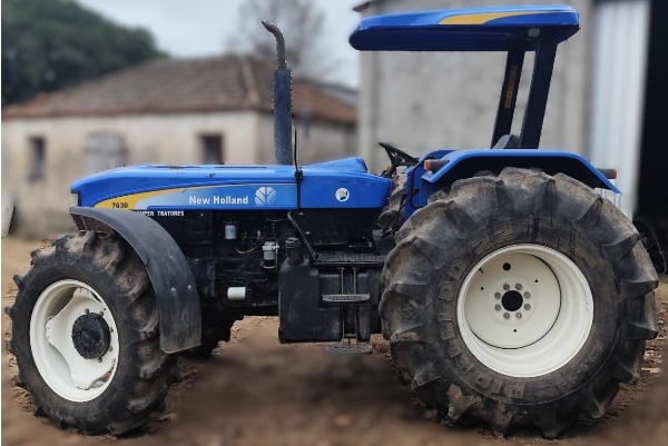 Trator New Holland 7630 ano 2019 - 7630 - Máquinas Agrícolas