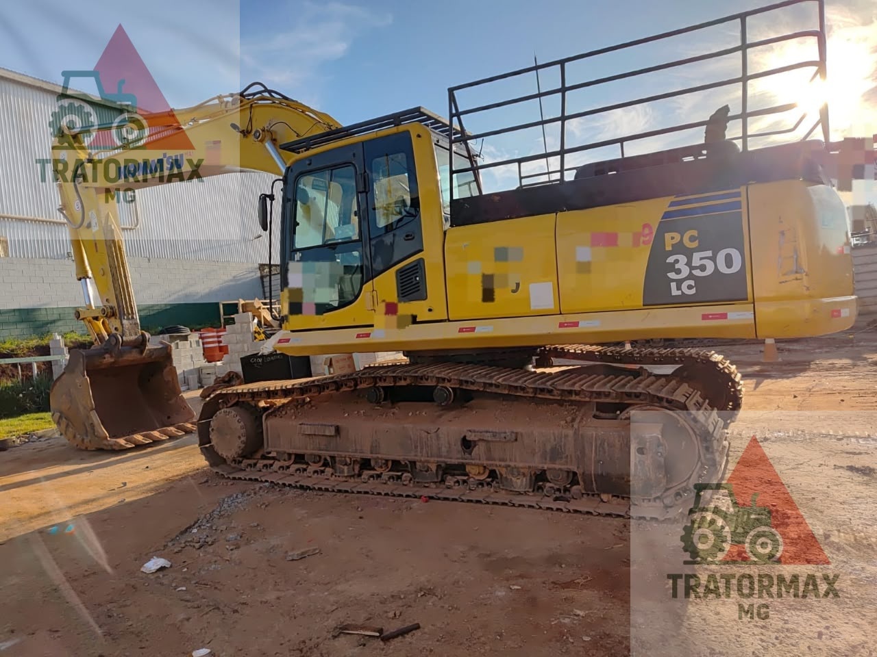Escavadeira Komatsu PC350 ano 2020