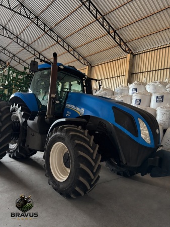 Trator New Holland T8 385 ano 2017 - T8 385 - Máquinas Agrícolas