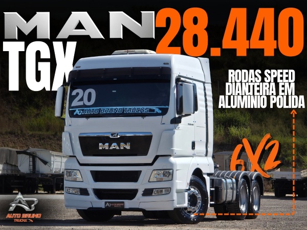 Caminhão MAN TGX 28.440 6X2 T ano 2020