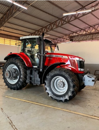 Trator Massey Ferguson 7725 Dyna-6 ano 2021 - 7725 Dyna-6 - Máquinas Agrícolas