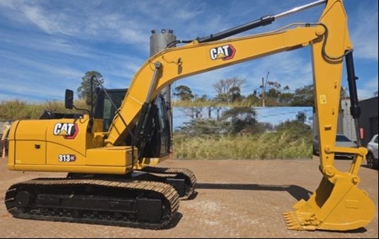 Escavadeira Caterpillar 313 GC ano 2024 - 313 GC - Máquinas de Linha Amarela