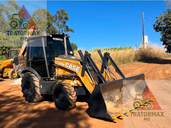 Retroescavadeira Case 580 N ano 2020 - 580 N - Máquinas de Linha Amarela