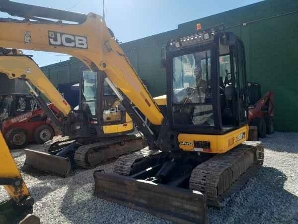 Mini Escavadeira JCB 55Z-1 ano 2021